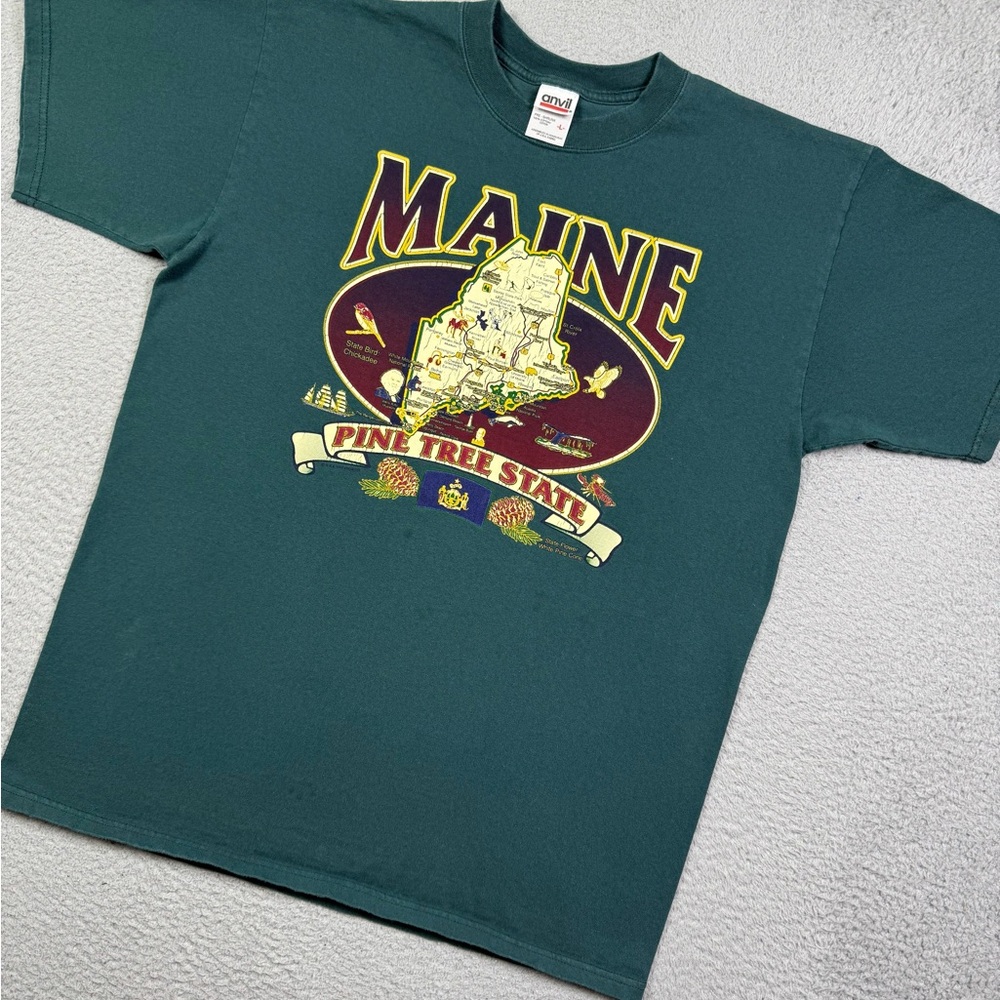 Vintage y2k‎ Maine T-shirt